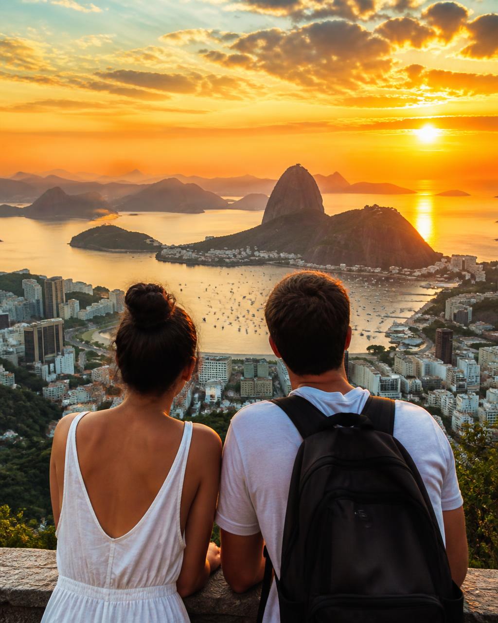 Roda de samba com músicos e pessoas dançando no Rio